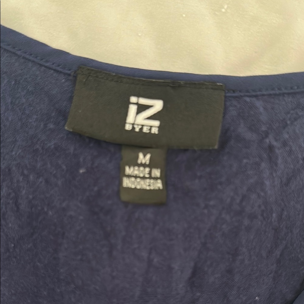Iz Byer Blue and Yellow Tank Top Vibrant and Stylish - Picture 5 of 16